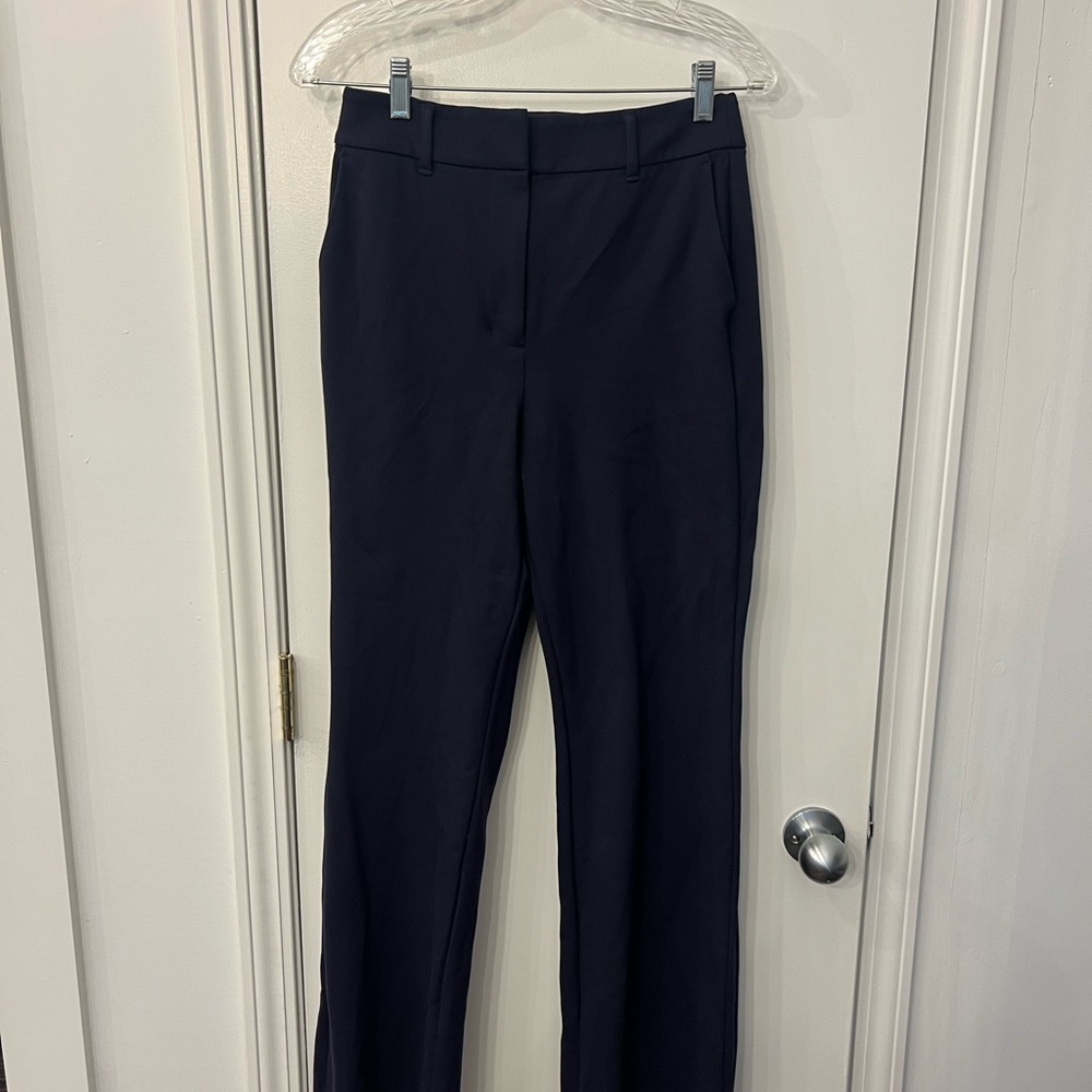 Boden Dark Blue Straight Leg Women's Pants